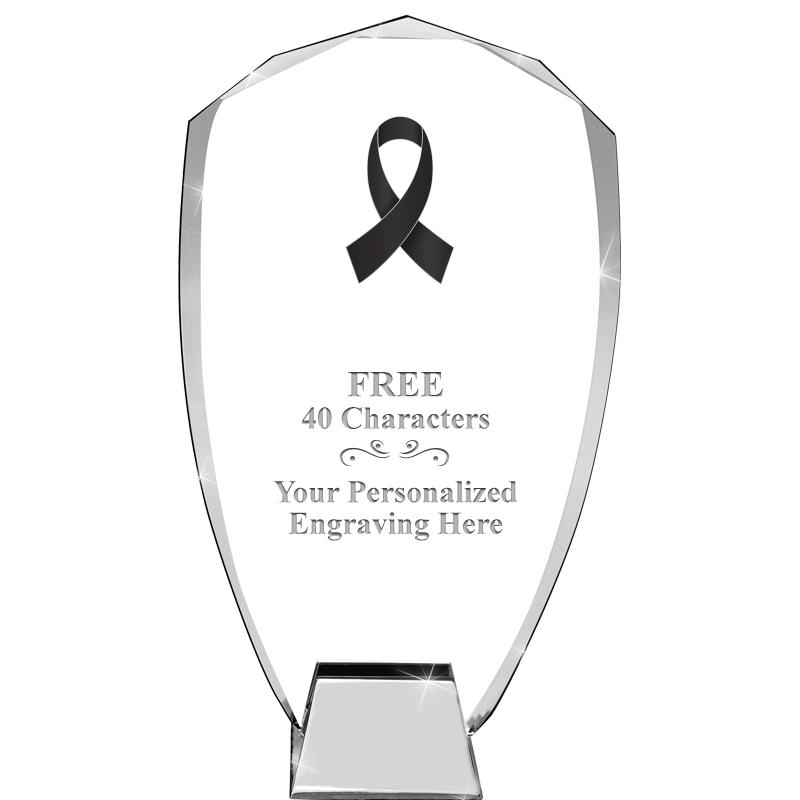 8.5" SHIELD ICONIC CRYSTAL