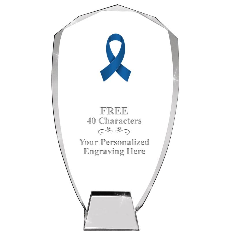 8.5" SHIELD ICONIC CRYSTAL