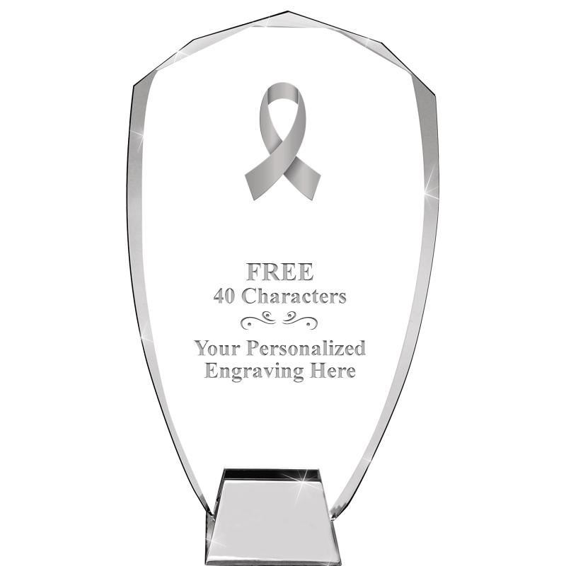 8.5" SHIELD ICONIC CRYSTAL