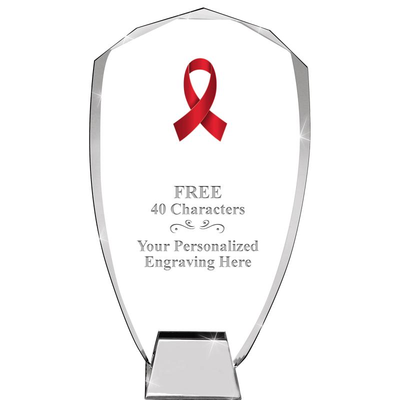 8.5" SHIELD ICONIC CRYSTAL