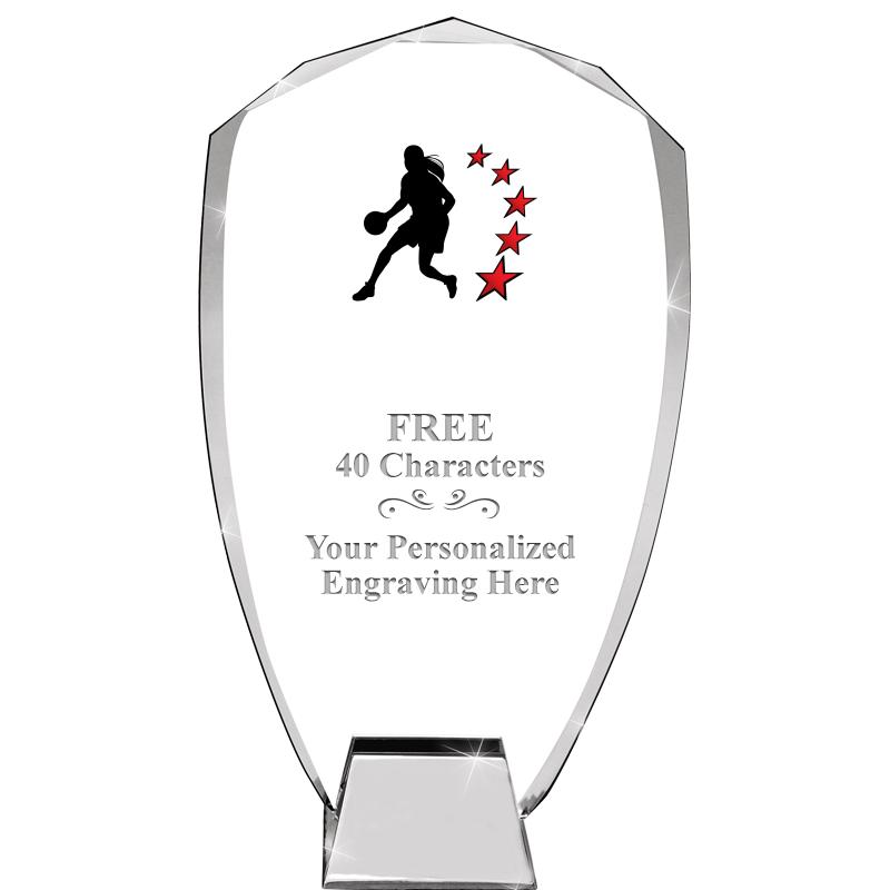 8.5" SHIELD ICONIC CRYSTAL