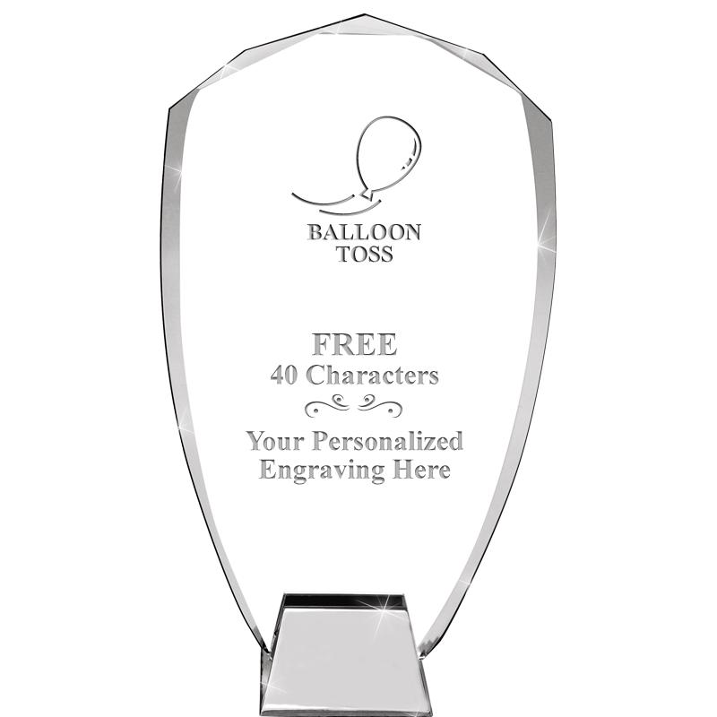 8.5" SHIELD ICONIC CRYSTAL