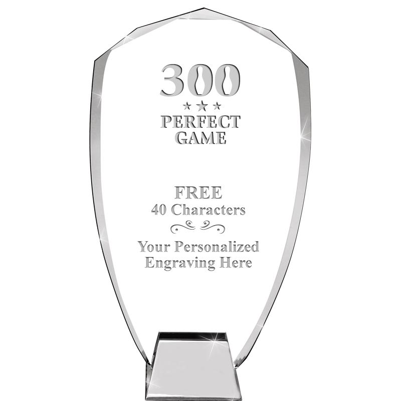 8.5" SHIELD ICONIC CRYSTAL