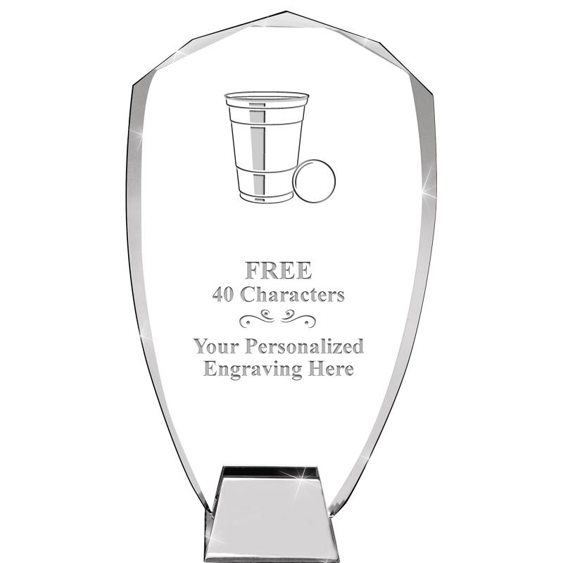 8.5" SHIELD ICONIC CRYSTAL