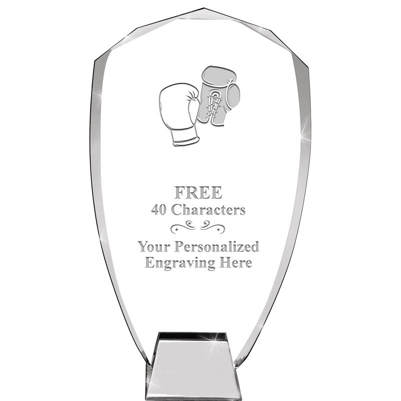 8.5" SHIELD ICONIC CRYSTAL