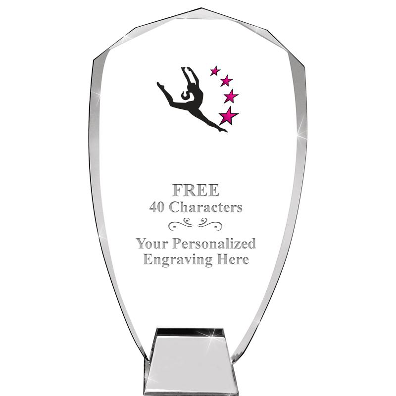 8.5" SHIELD ICONIC CRYSTAL