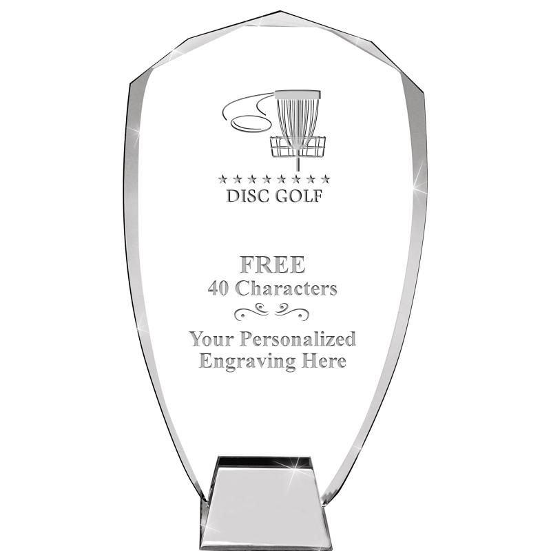 8.5" SHIELD ICONIC CRYSTAL