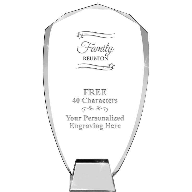 8.5" SHIELD ICONIC CRYSTAL