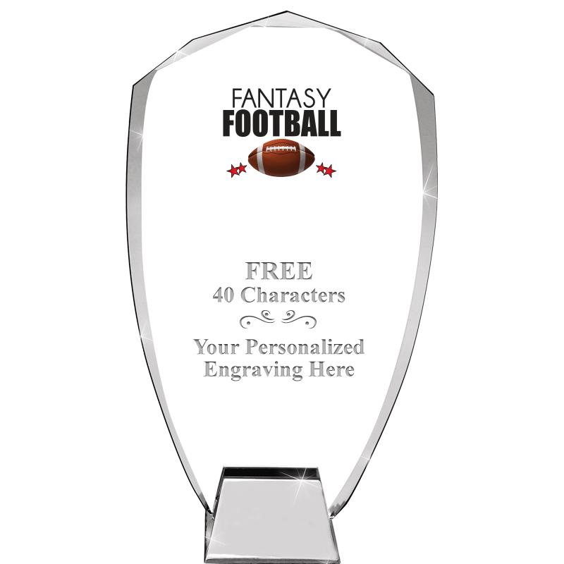 8.5" SHIELD ICONIC CRYSTAL