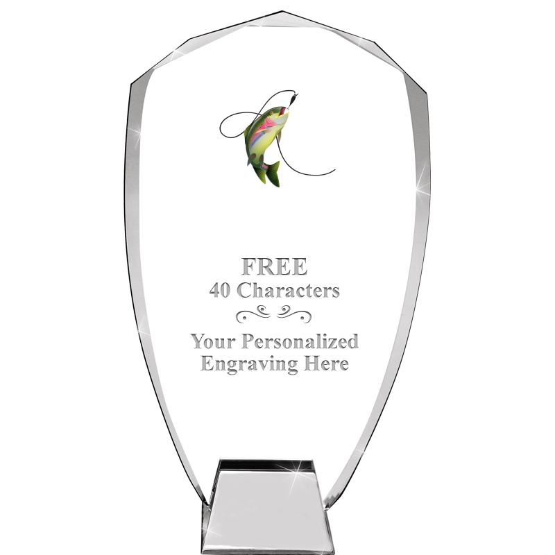 8.5" SHIELD ICONIC CRYSTAL