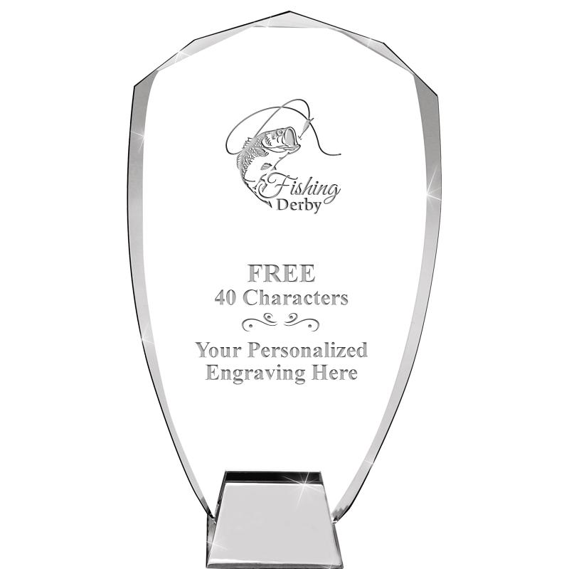 8.5" SHIELD ICONIC CRYSTAL