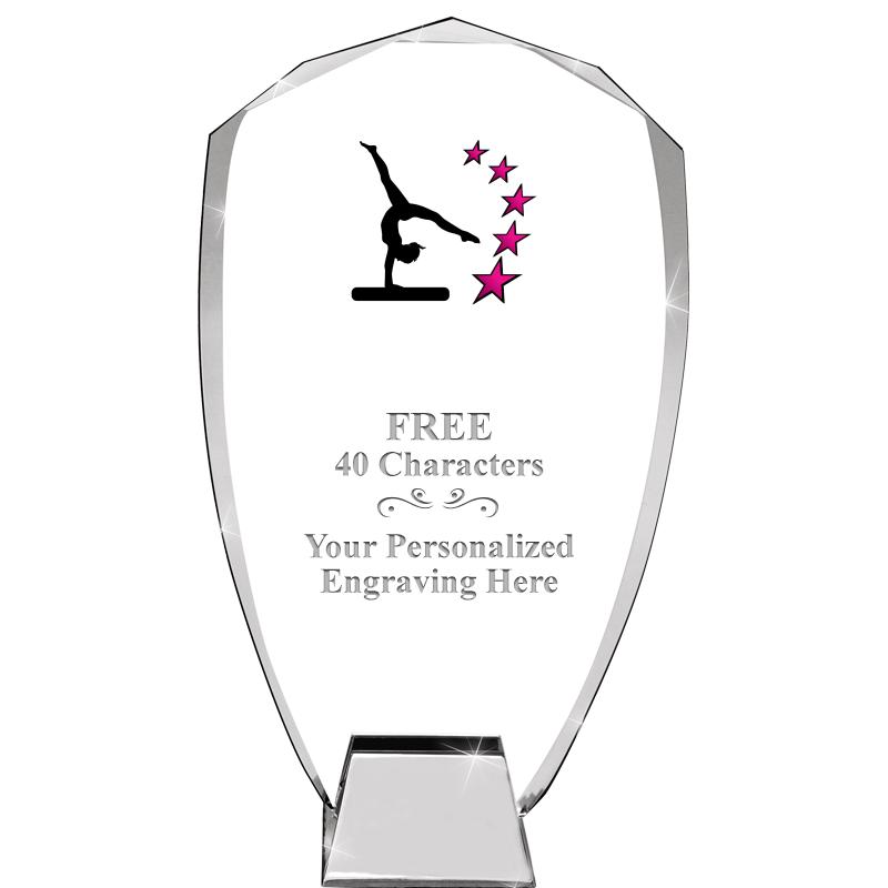 8.5" SHIELD ICONIC CRYSTAL