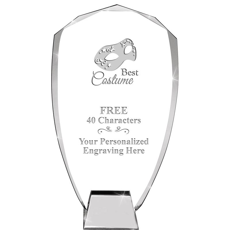 8.5" SHIELD ICONIC CRYSTAL