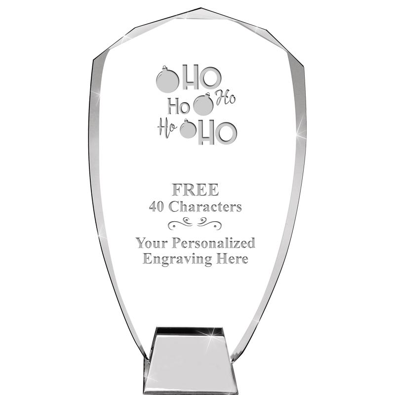 8.5" SHIELD ICONIC CRYSTAL