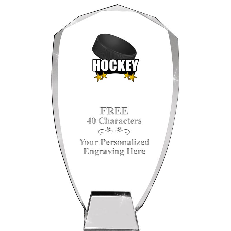 8.5" SHIELD ICONIC CRYSTAL