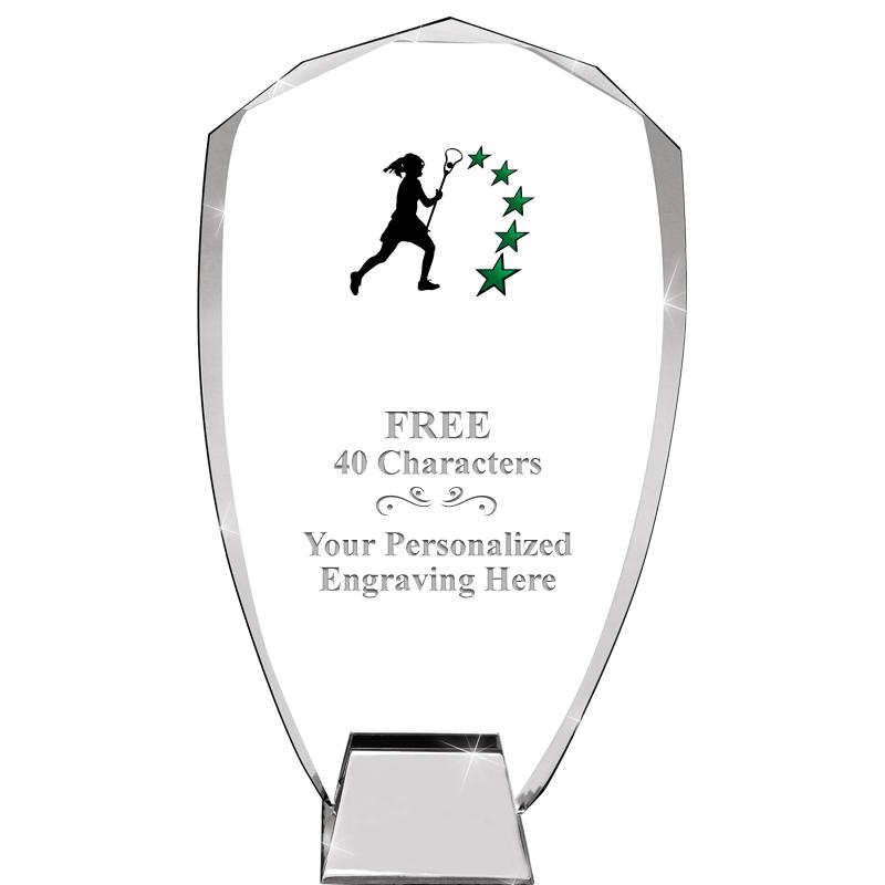 8.5" SHIELD ICONIC CRYSTAL