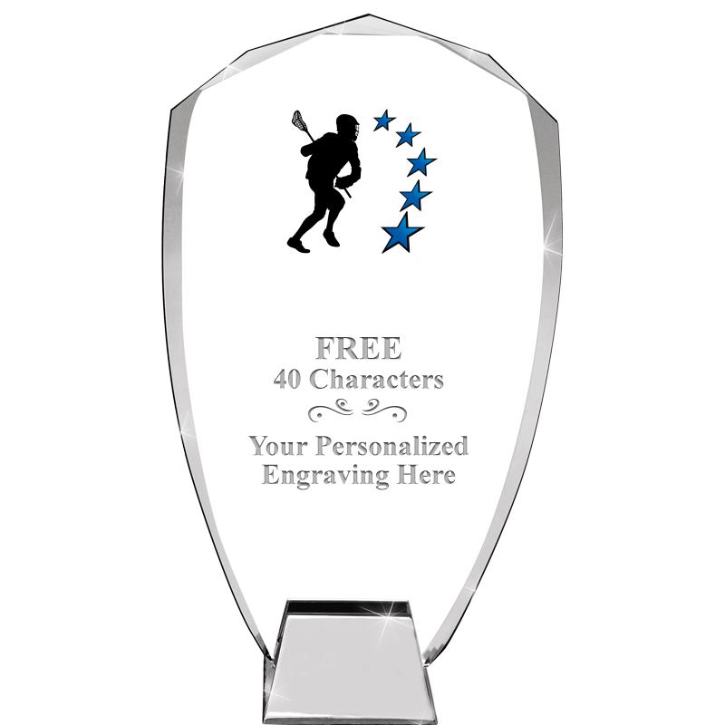 8.5" SHIELD ICONIC CRYSTAL