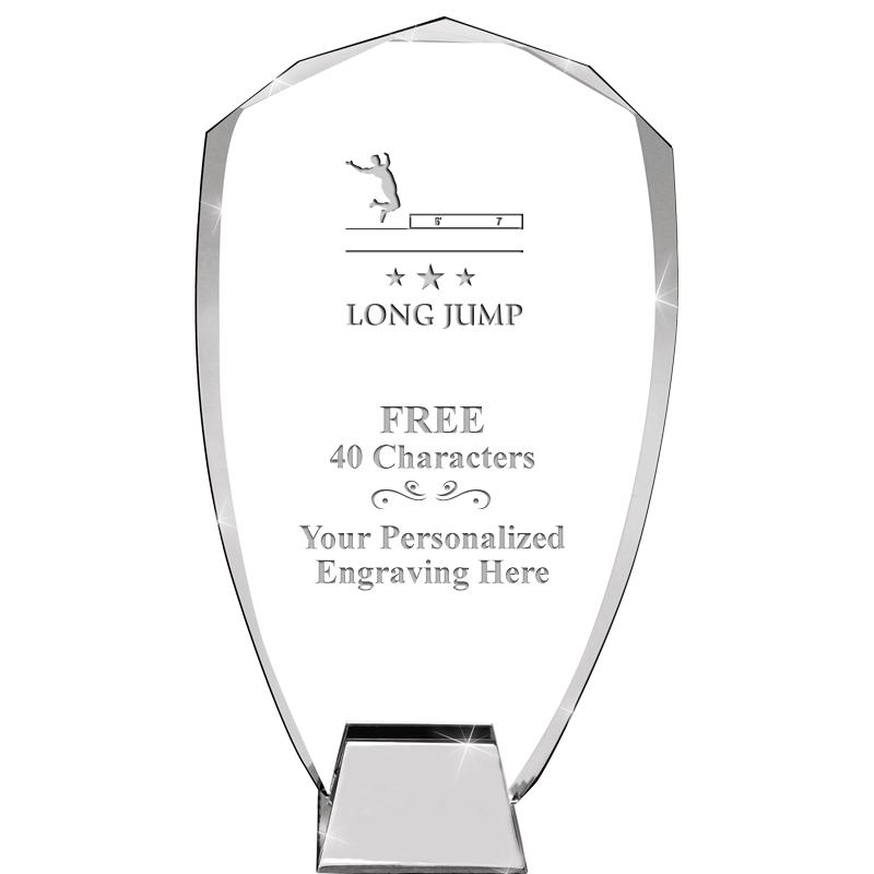 8.5" SHIELD ICONIC CRYSTAL