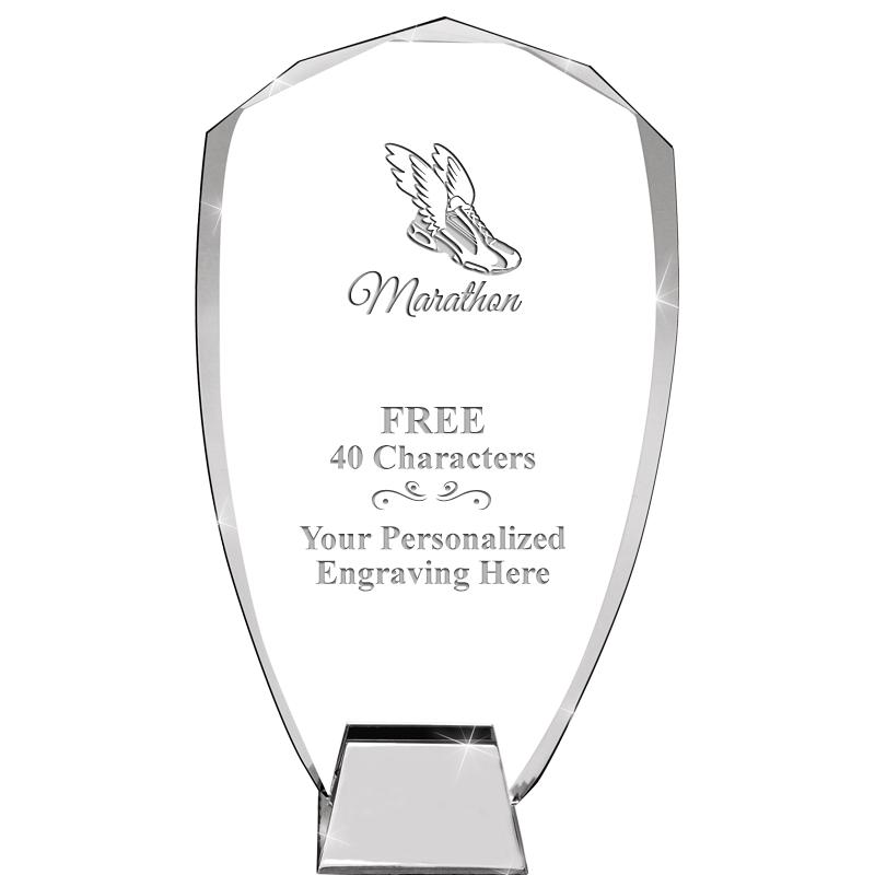 8.5" SHIELD ICONIC CRYSTAL