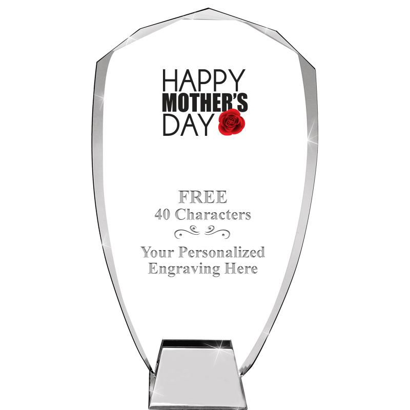 8.5" SHIELD ICONIC CRYSTAL