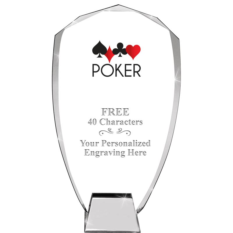 8.5" SHIELD ICONIC CRYSTAL