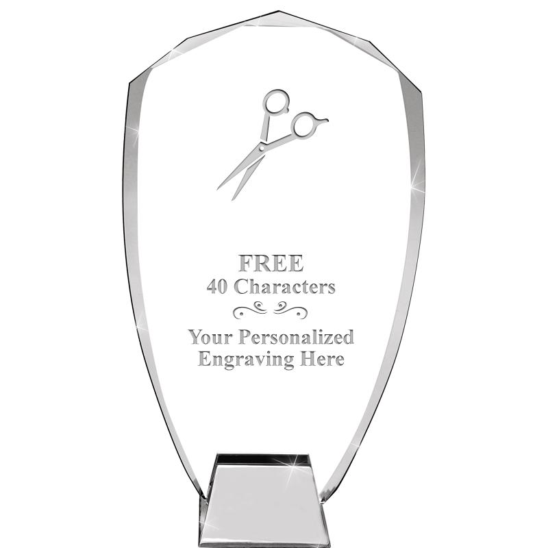 8.5" SHIELD ICONIC CRYSTAL