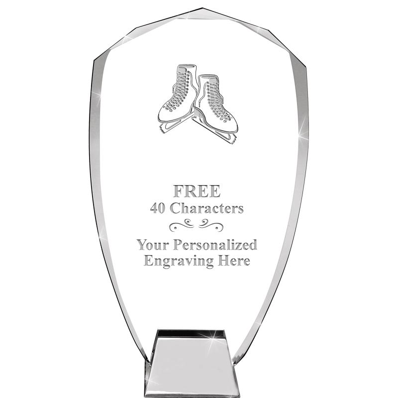 8.5" SHIELD ICONIC CRYSTAL