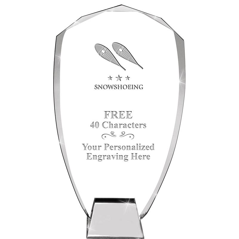 8.5" SHIELD ICONIC CRYSTAL
