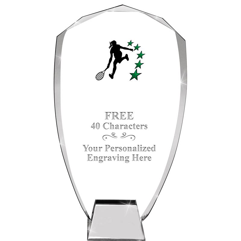 8.5" SHIELD ICONIC CRYSTAL