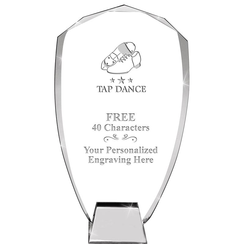 8.5" SHIELD ICONIC CRYSTAL