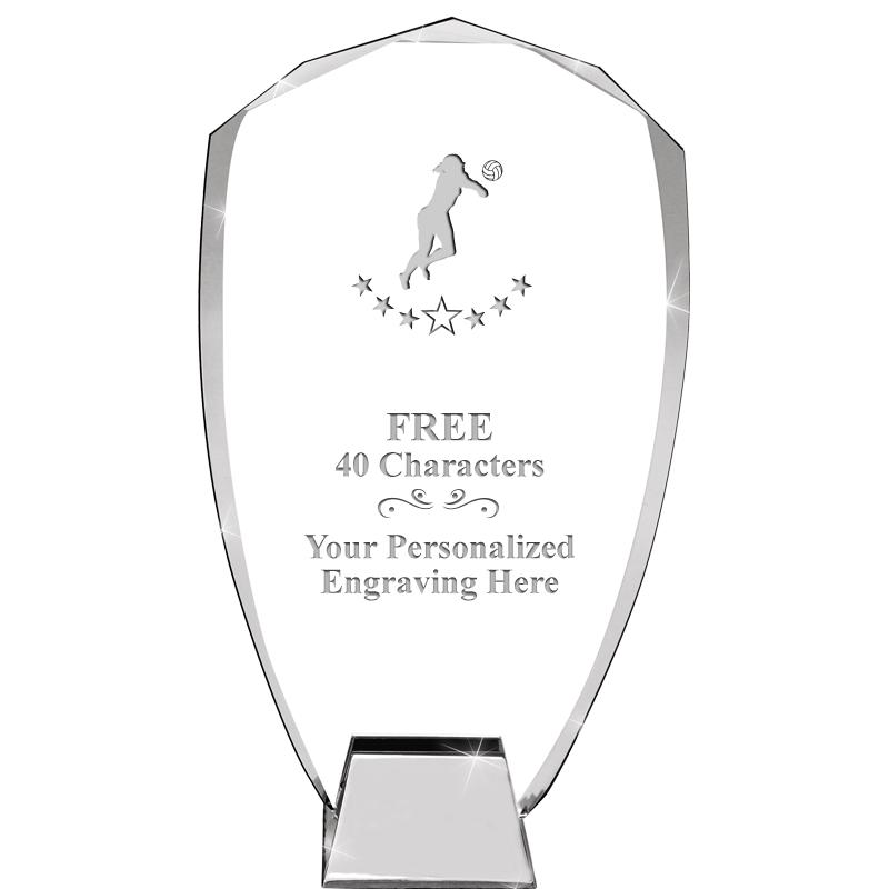 8.5" SHIELD ICONIC CRYSTAL