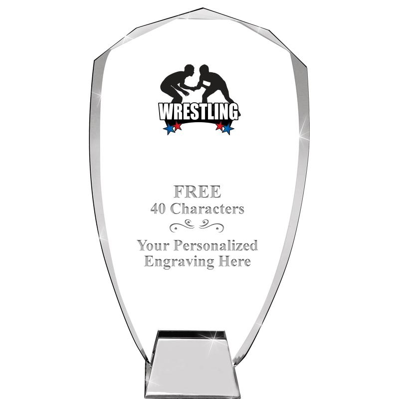 8.5" SHIELD ICONIC CRYSTAL