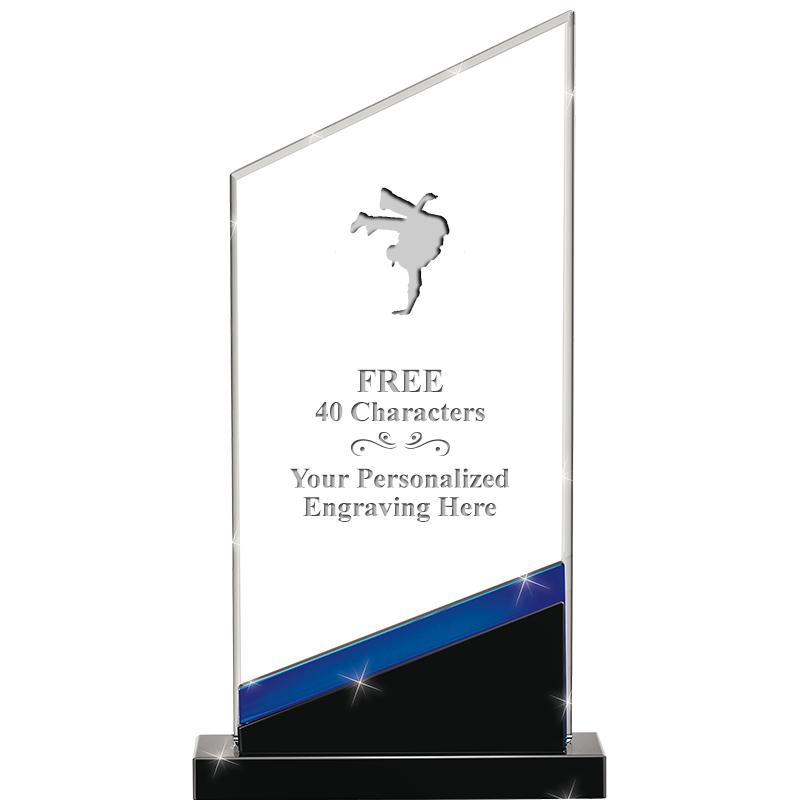 8" SAPPHIRE INTENSITY CRYSTAL