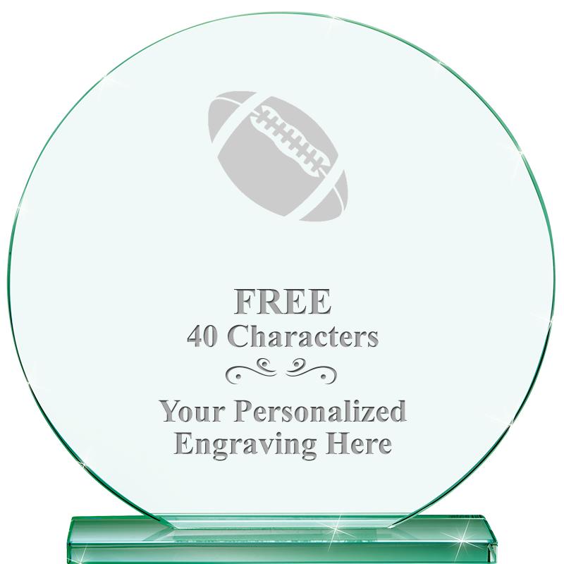 6.25" JADE GLOBE CRYSTAL