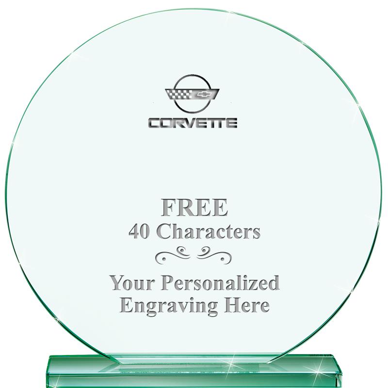 6.25" JADE GLOBE CRYSTAL