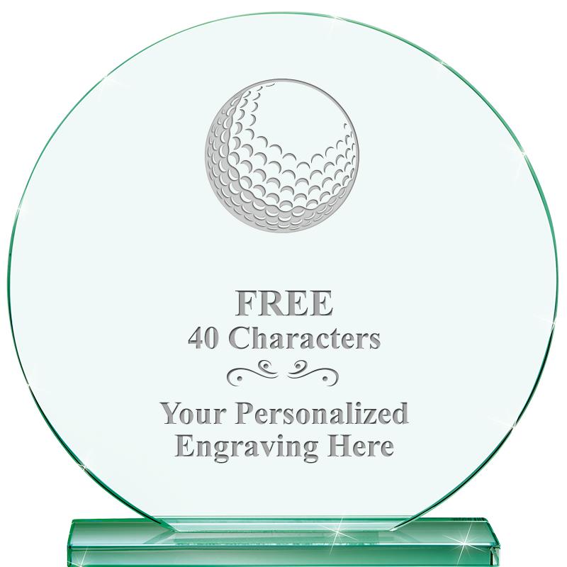 6.25" JADE GLOBE CRYSTAL