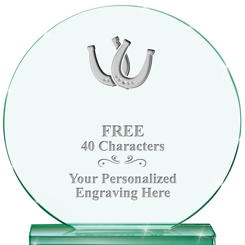 6.25" JADE GLOBE CRYSTAL