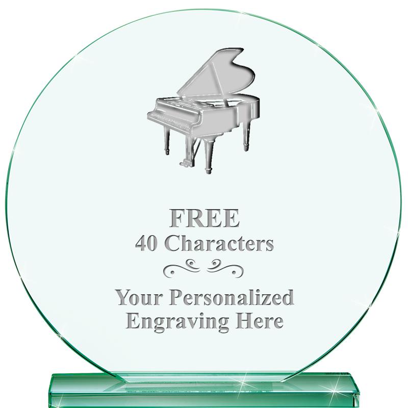 6.25" JADE GLOBE CRYSTAL