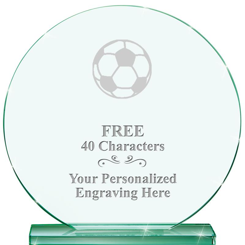 6.25" JADE GLOBE CRYSTAL