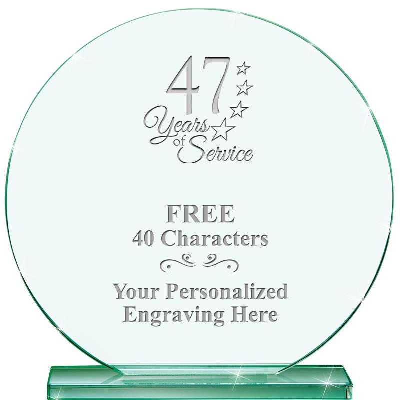 6.25" JADE GLOBE CRYSTAL