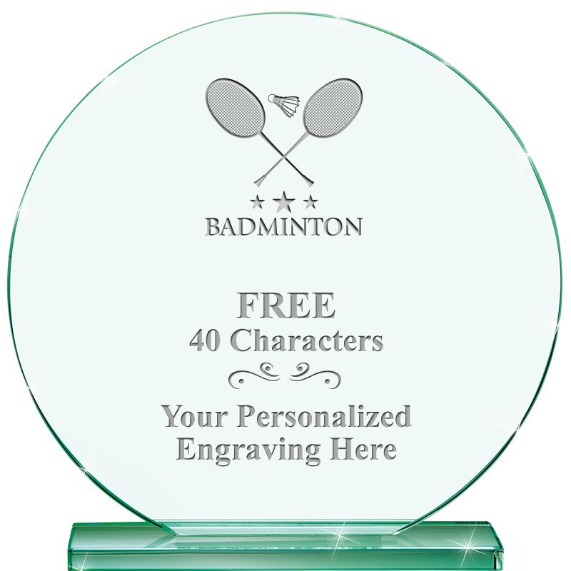 6.25" JADE GLOBE CRYSTAL