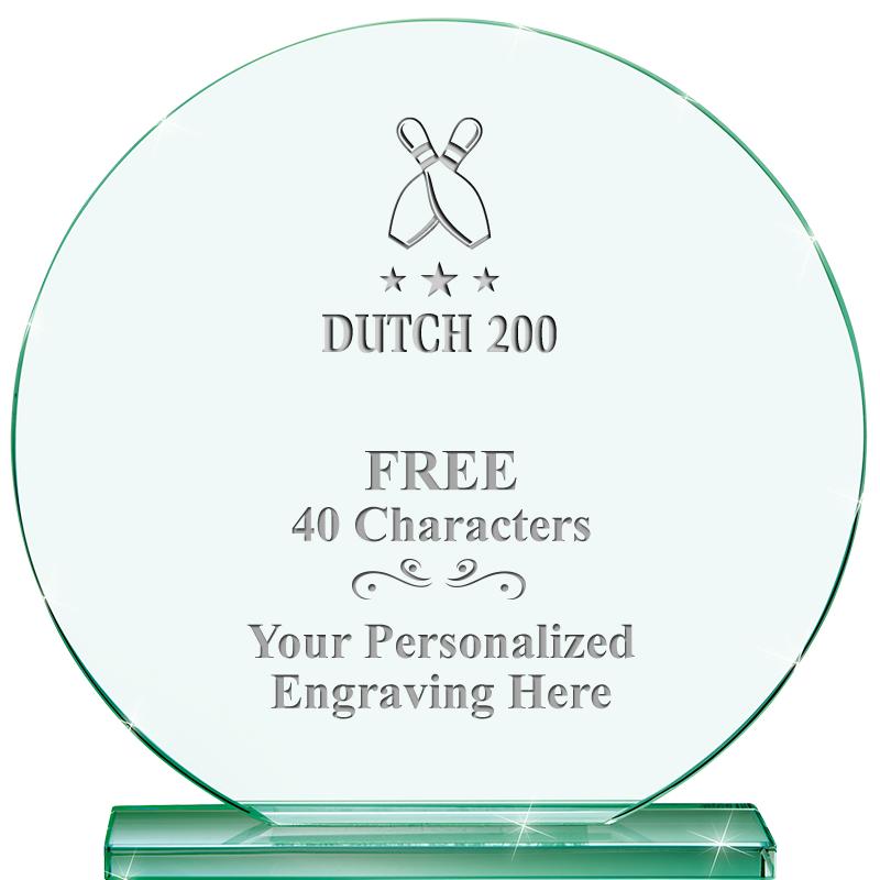 6.25" JADE GLOBE CRYSTAL