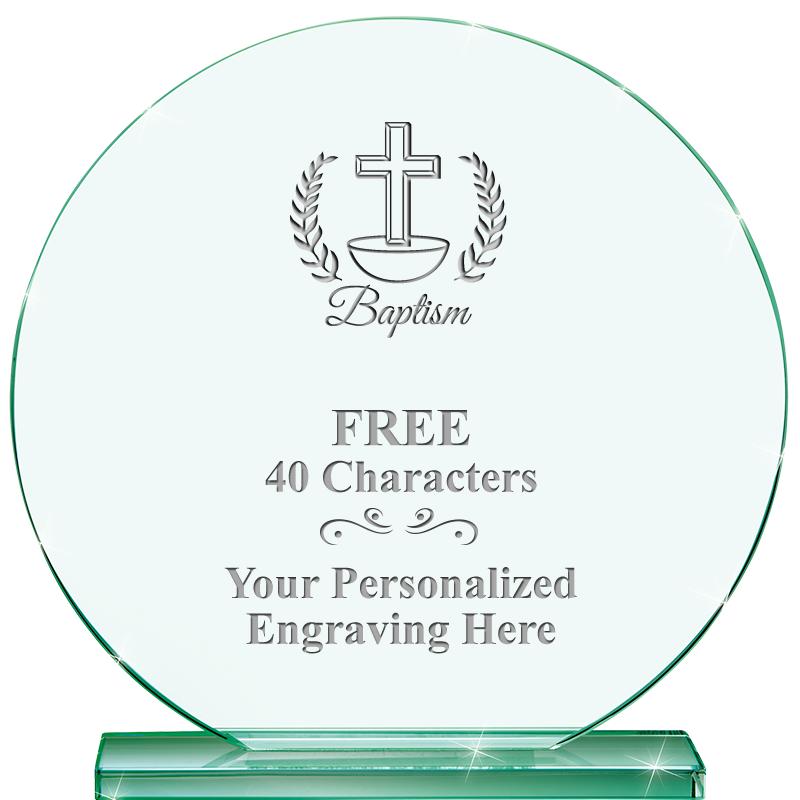 6.25" JADE GLOBE CRYSTAL