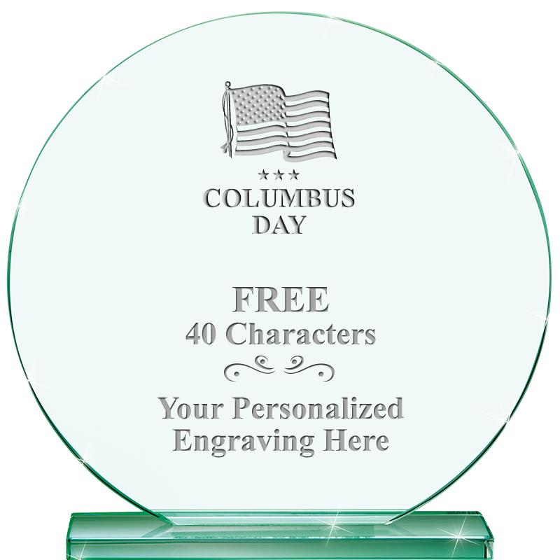 6.25" JADE GLOBE CRYSTAL