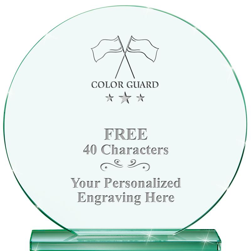 6.25" JADE GLOBE CRYSTAL