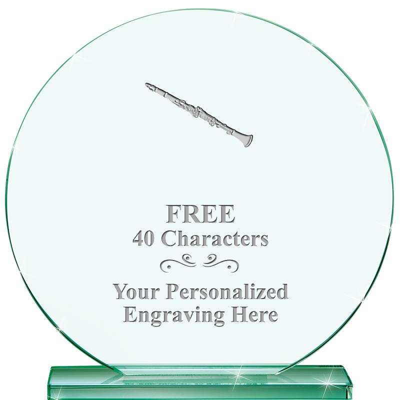 6.25" JADE GLOBE CRYSTAL