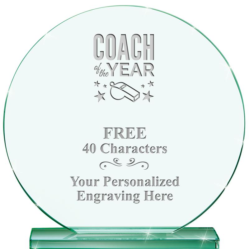 6.25" JADE GLOBE CRYSTAL