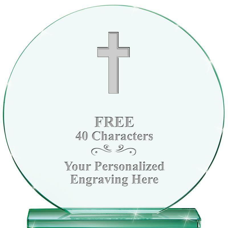 6.25" JADE GLOBE CRYSTAL