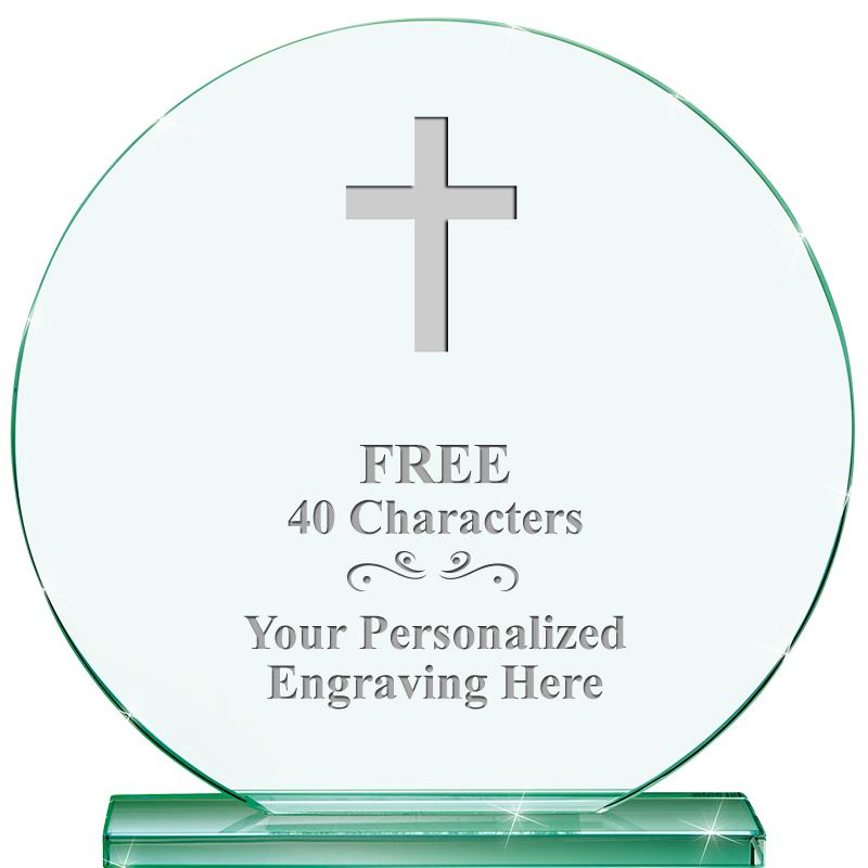 6.25" JADE GLOBE CRYSTAL