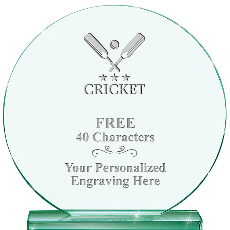 6.25" JADE GLOBE CRYSTAL